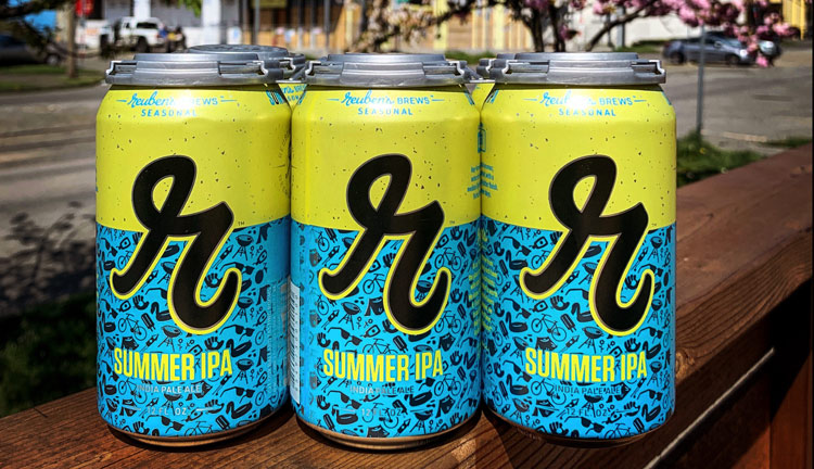 reuben's brews summer ipa, seattle beer and brewery news